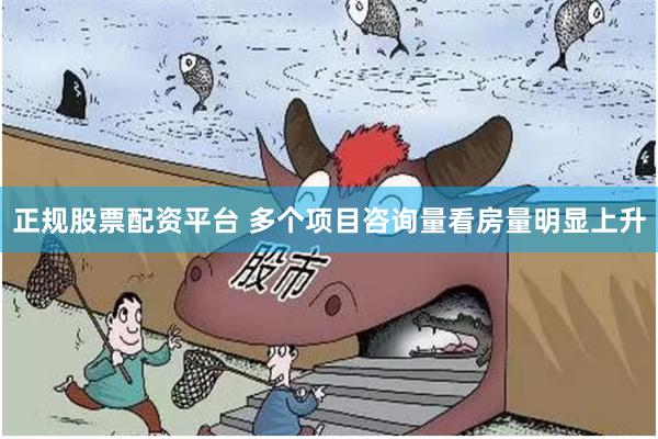 正规股票配资平台 多个项目咨询量看房量明显上升