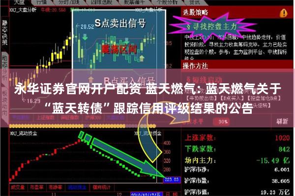 永华证券官网开户配资 蓝天燃气: 蓝天燃气关于“蓝天转债”跟踪信用评级结果的公告