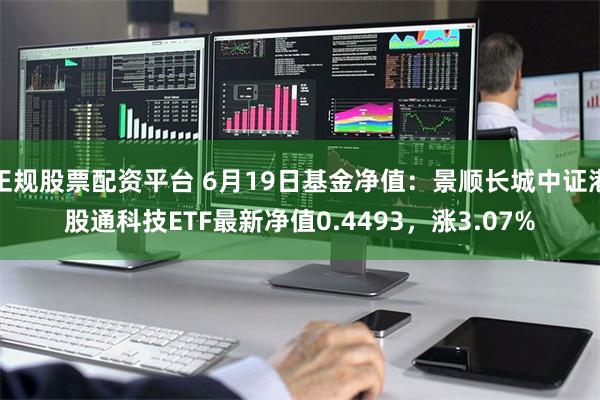 正规股票配资平台 6月19日基金净值：景顺长城中证港股通科技ETF最新净值0.4493，涨3.07%