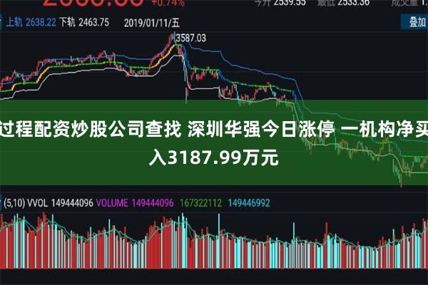 过程配资炒股公司查找 深圳华强今日涨停 一机构净买入3187.99万元